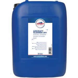 ARROW SOLUTIONS AIRCRAFT CLEANER 281 (20-Ltr-Drum)